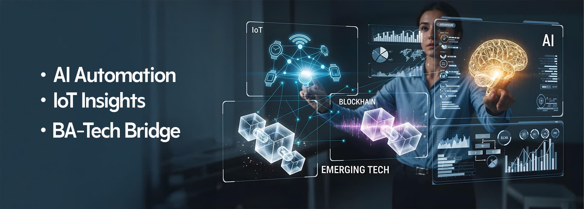 The Future of Business Analysis How BA's are Adapting to Emerging Technologies Like IoT, Blockchain and AI